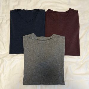 Lululemon Men’s T-shirt Bundle of 3 - Size M